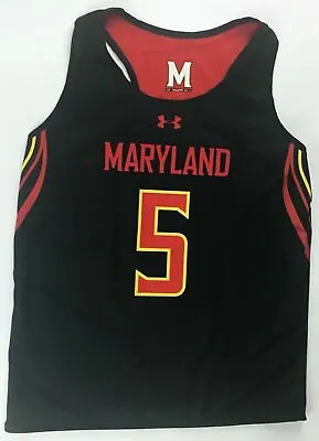 Under Armour Maryland Reversible Lacrosse Scoop Jersey #5 Women's S UJLRH2W • $8.40