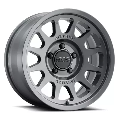 One 16x6.5 Method MR703 Bead Grip 6x180 90 Titanium Wheel Rim 138.9 • $289