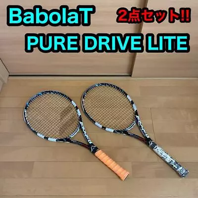 Babolat Pure Drive Light 2Items Set Tennis Racket • $265.89