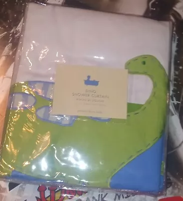 Pottery Barn For Kids Dino Shower Curtain Top Quality • $25.99