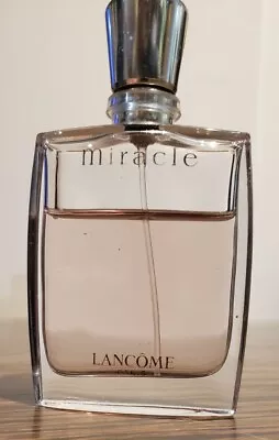 Lancome Miracle Perfume Spray Paris 1.7 Fl Oz Perfume For Women 75% Full • $34.95
