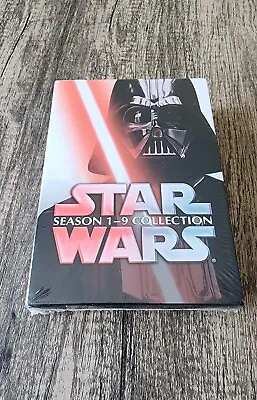 Star Wars Season 1-9 DVD 15-Disc Complete Collection Saga Movie Episodes New • $24.85