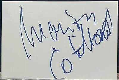 Marion Cotillard Signed 4x6 Card • $49