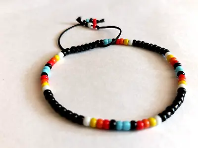 Native American Indian Style Beaded Bracelet / Gift For Her/ Him Handmade Gift • £2.99
