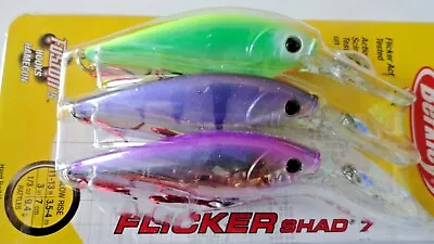 Berkley Flicker Shad Crankbait #7 (Select Color) 3-pack • $9.99