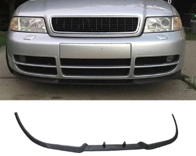GF Front Spoiler Lip For Audi A4 B5 8D & Avant – 3-Piece ABS Plastic Bumper Spoiler