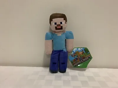 Brand New Minecraft Steve Plush 6” With Tags • $12.50