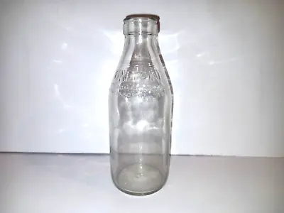 Vintage One Pint Milk Bottle Milk Bottles Recovery Ltd • $19.95