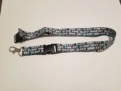 Minecraft Lanyard Eat Sleep Mine • $7.99