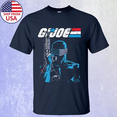 GI Joe Snake Eyes Men's Navy T-shirt Size S-5XL • $15.29