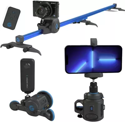 Gripgear Directors Set: Includes Motor+Slider+Dolly+360 Panoramic Mount .World'S • $168.99