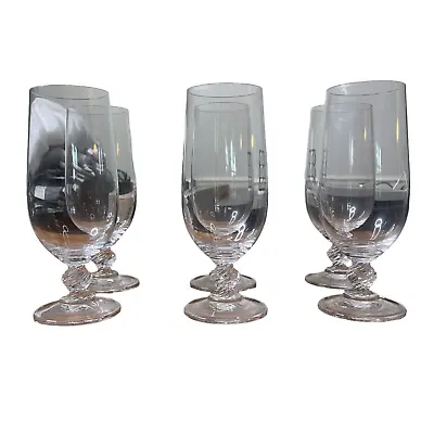 Villeroy & Boch Crystal Wine Glasses Goblets Set Of 6 Champagne 7  Celebration • $59.99
