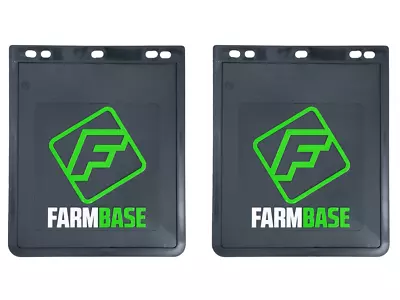 FarmBase Black Ute Tray Mudflaps - Pair • $80