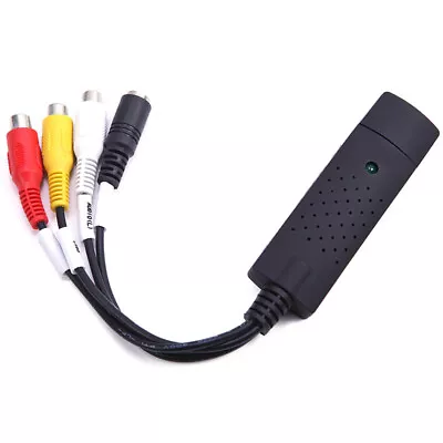 EasyCAP USB 2.0 Cable Adapter Audio Video Grabber Capture Card Windows 7 8 • $8.04