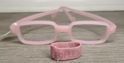 Miraflex New Baby 1 Kids Eyeglass Frames Only NB1 BCP Clear Pink 39/14 Sample  • $39.99