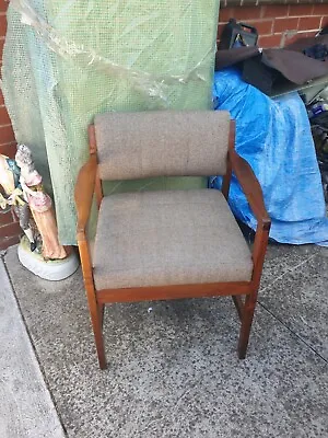 $120 • Buy Vintage Retro Mid Century Teak Armchair Chair Dining Occasional 