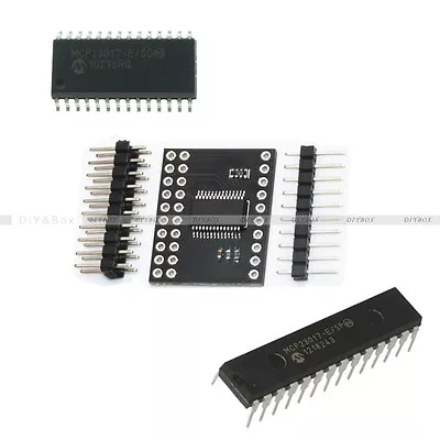 MCP23017 DIP SOP  Bidirectional 16-Bit I/O Expander I2C IIC Serial Interface • $4.50