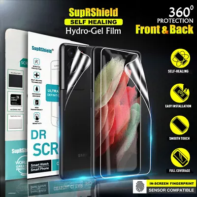 For Samsung Galaxy S21 S20 FE Ultra S10 S9 S8 Plus Full Cover Screen Protector • $5.99