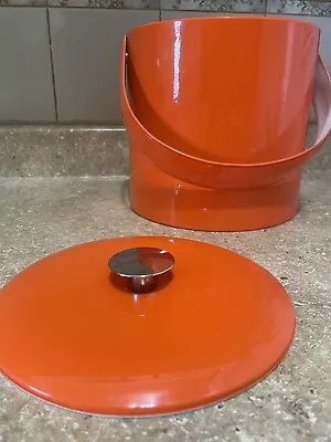 $20 • Buy Mid Century Modern Barware Georges Briard Vinyl Ice Bucket