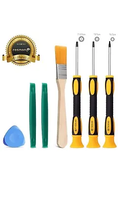 Magnetic Tip Torx T6 T8 T10 Screwdriver Pry Brush Tool Kit Set Xbox One PS4 PS5 • $9.99