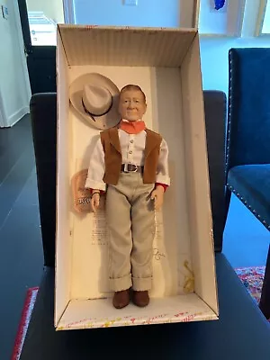 Effanbee John Wayne With Tags Gun Hat Plus Signed Letter From John Wayne Son • $70