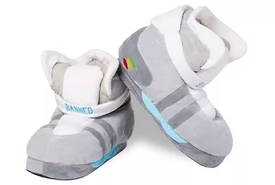 £38 • Buy Back To The Future Mag Trainer Slippers **RARE**