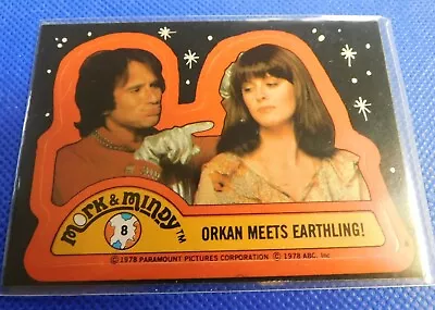 Mork & Mindy 1978 Trading SrickerParamount Pictures Corp Robin Williams • $2.28