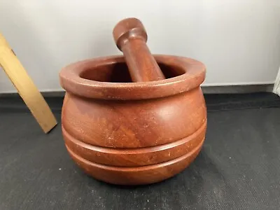 Mexican 3” Wooden Mortar And Pestle LQQK 👀 • $19