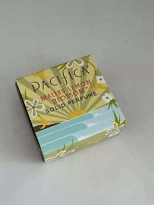 Pacifica Malibu Lemon Blossom Solid Perfume 0.33oz/10g Rare And Discontinued • $68