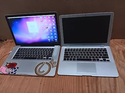 Lot Of 2 Apple MacBook Pro 15  Core I7 A1286 & Macbook Air A1304 Laptops 4 Parts • $99.99