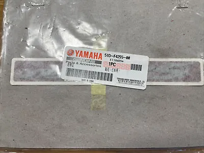 Genuine Yamaha YBR125 YBR 125 Fuel Tank Right Side Sticker Decal Graphic 2010 • £14.99