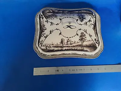 £125 • Buy Wedgwood Queen's Ware 'Frog' Service Shallow Serving Dish With Lid Ltd Edition