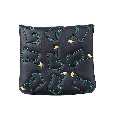 New Studio Crafted Augusta Golf Square Mallet Putter Cover Magnetic • $21.79