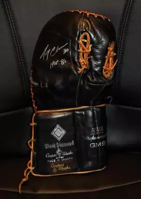 Vintage Cooper Weeks Black Diamond GM9 Goalie Glove Signed Gerry Cheevers! • $549.99