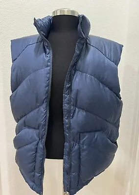 Vintage The North Face EXTREME Vest Women's  Zip Up Puffer DOWN Vest Sz. L USA • $40