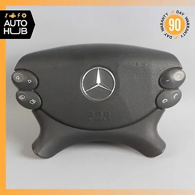 Mercedes W219 CLS55 CLK350 E320 SL500 Steering Wheel Airbag Air Bag Black OEM • $149.40