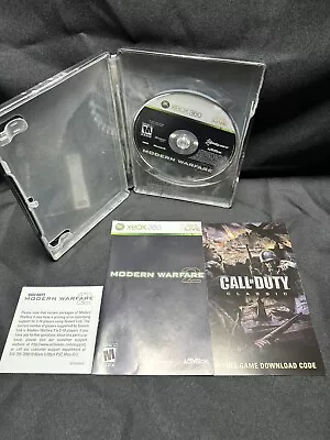 Modern Warfare 2 Xbox 360 With Book And Metal Case - Good Condition! • $25.99