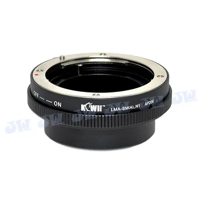 Sony A Alpha Minolta Af Lens To Nikon 1 N1 V1 J1 J2 J3 S1 Lens Adapter Aperture • $39.99