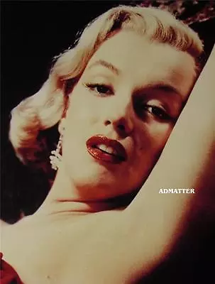 Marilyn Monroe Vintage Pin-up Poster Smokin' Hot & Sexy Luscious Red Lips Photo! • $9.99