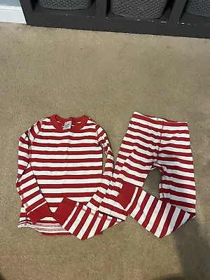Hanna Andersson Pajama Lot Size 6-7 Mickey And Red Stripe • $19.99