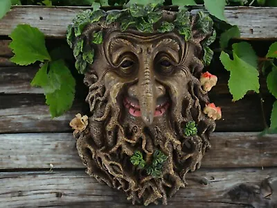 Tree Ent Greenman Wall Plaque / Garden Decor / Lord Of The Rings / Pagan • £23.99