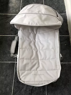 Maclaren Silver Techno XLR Soft Carry Cot - Baby Carrier Ideal For Newborns. • £34