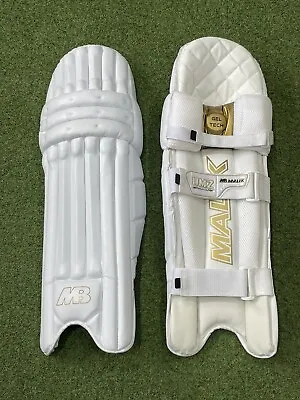 MB Malik UMZ Players Cricket Batting Pads - Right Hand Mens Size - Brand New • £79.99