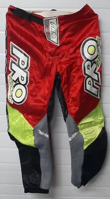 Pro Racing SX-1 Motocross BMX MX Dirt Bike Kevlar  Pants Size 34 • $11