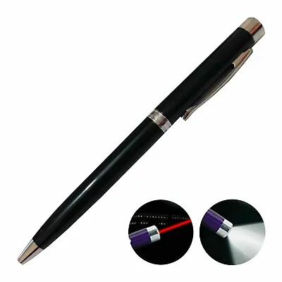 New 3 In 1 Red Laser Lazer Pointer Pen + LED Light Torch Cat Dog Red Laser Pen • £2.99