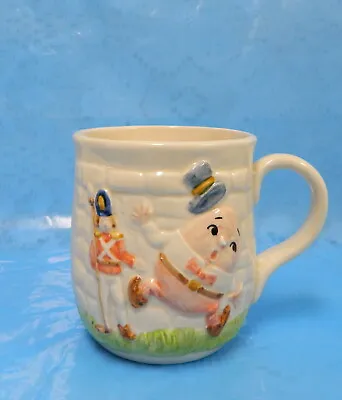 VTG 83 HUMPTY DUMPTY MUG 12oz  ONCE UPON A TIME By QUON QUON JAPAN NURSERY RHYME • $9.99