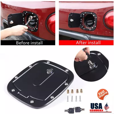 Replacement Gas Fuel Tank Cap Cover With Lock Accessories For FJ Cruiser 07-21 • $99.99