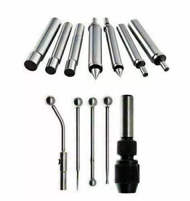 HQ 5 Pcs Wiggle Edge Finder Set + 8 Pcs Edge & Center Finder Set - Milling Drill • £46.62