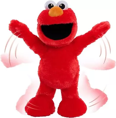 Sesame Street Elmo Slide Plush 14  Interactive Toy Dance And Sing Along New Gift • $75.80