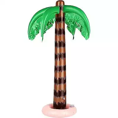 Hawaiian Luau Inflatable Palm Tree 86cm Blow Up Party Decoration Prop • $8.99